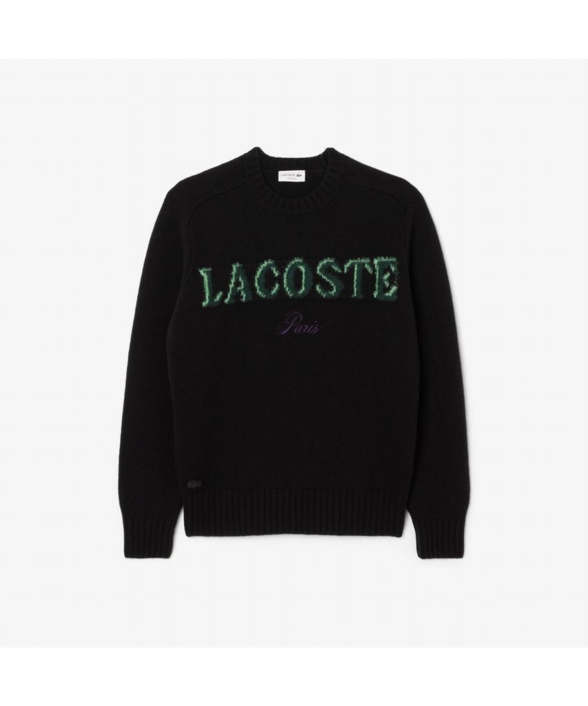 LACOSTE Men'S Holiday Crewneck Sweater Ah5202-55N Xiy