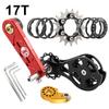 MUQZI Fahrradkassetten-Umrüstsatz 12t-22t Single Speed Kassettenritzel und Kettenspanner für MTB Rennrad