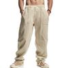 Spring/Summer New Product Men's Loose Linen Simple Luxury Outdoor workwear Sports and Leisure Pants
