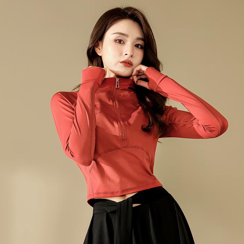 Women's Autumn/Winter 2025 Casual Tennis & Badminton Set with Long Sleeve Top, Yoga Skirt, and Pants.