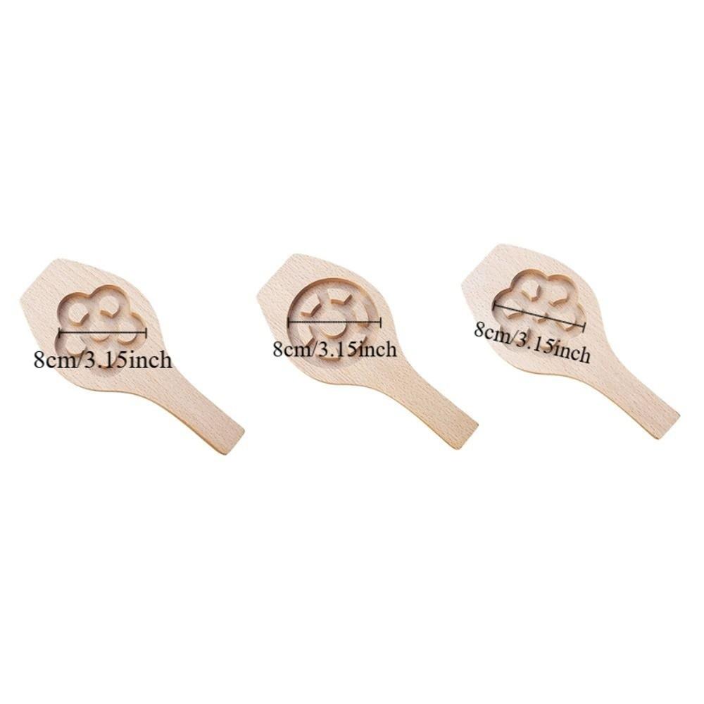 Flower Shape Sugar Ring Mold Non-stick DIY Snack Mold Practical Pastry Making Tool Home