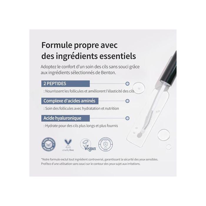 Sérum pour cils HONNÊTE 10 ml