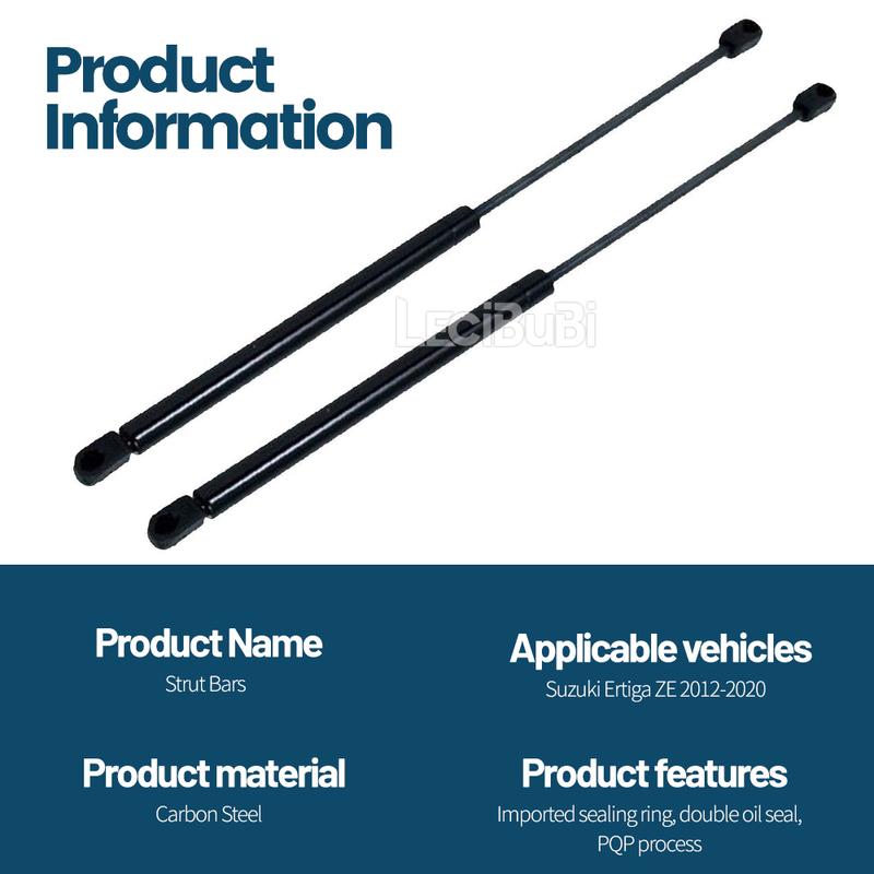 For Suzuki Ertiga ZE 2012-2020 2pcs Rear Trunk Tailgate Strut Boot Lift Support Bars Gas Spring Dampers Rod 81850M60M00