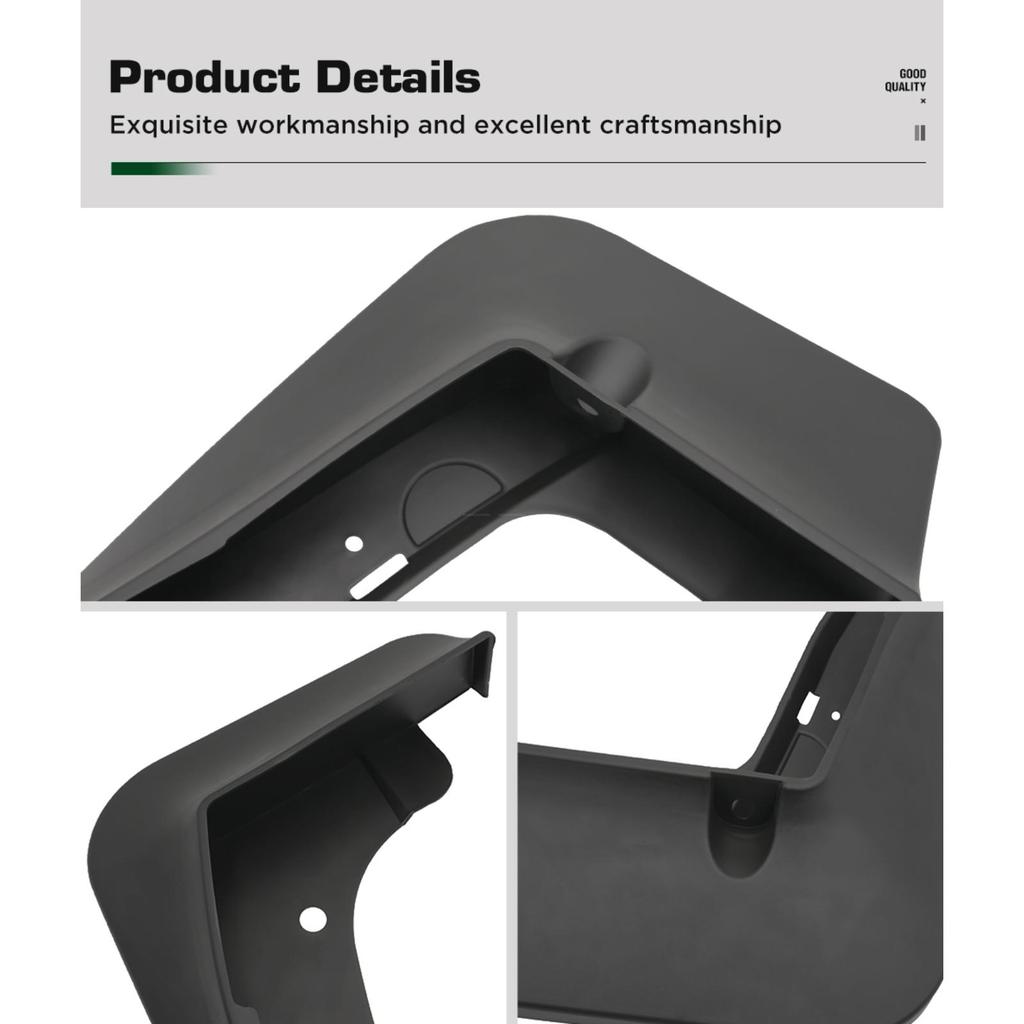 4 SZT Błotniki samochodowe Chlapacze Błotniki Błotniki samochodowe Kompatybilne z Toyota Innova Zenixa (bez bodykitu) 2023 2024