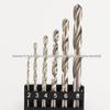 6PC High-Speed Steel Deburring Drill Bits - Sharp, Wear-Resistant, Fast Chip Removal