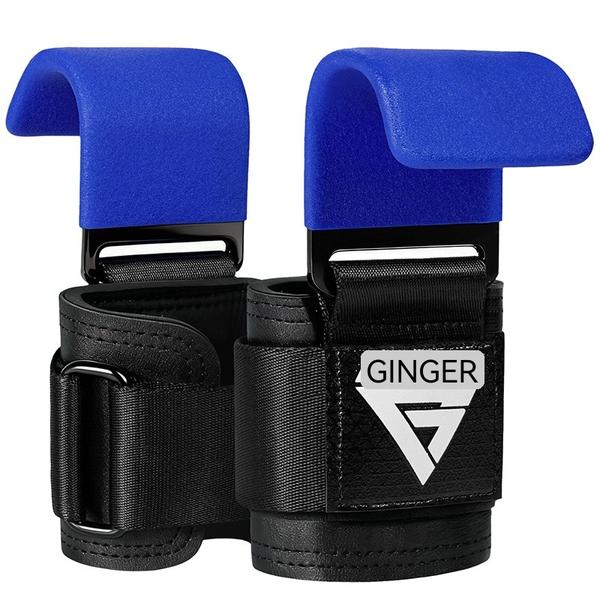 Pull Up Assist Hooks Gloves, Wrist Support Anti-Slip Grips for Men Deadlift Gym Workout