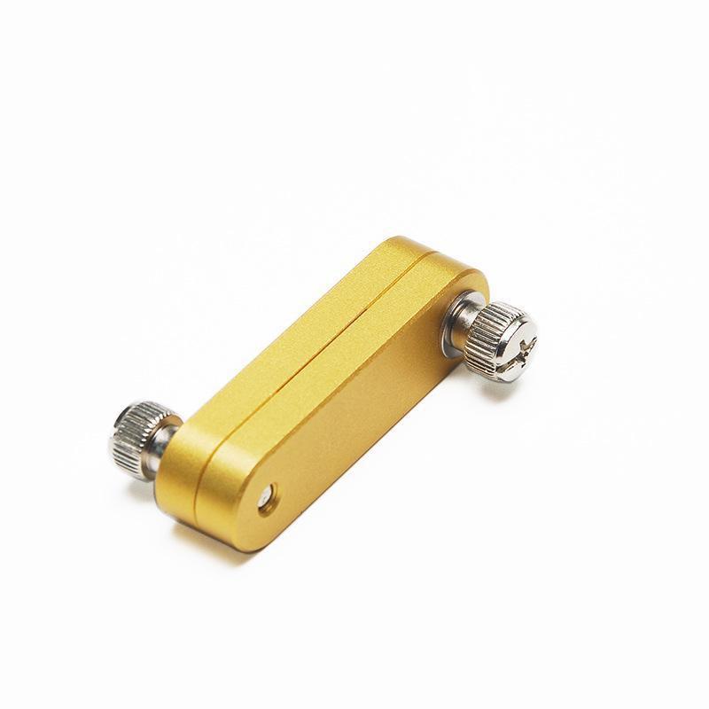 Steel Ruler Positioning Aluminum Alloy Block Woodworking Scribe Drawing Mark Line Gauge Carpenter DIY Measuring Carpenter Tools