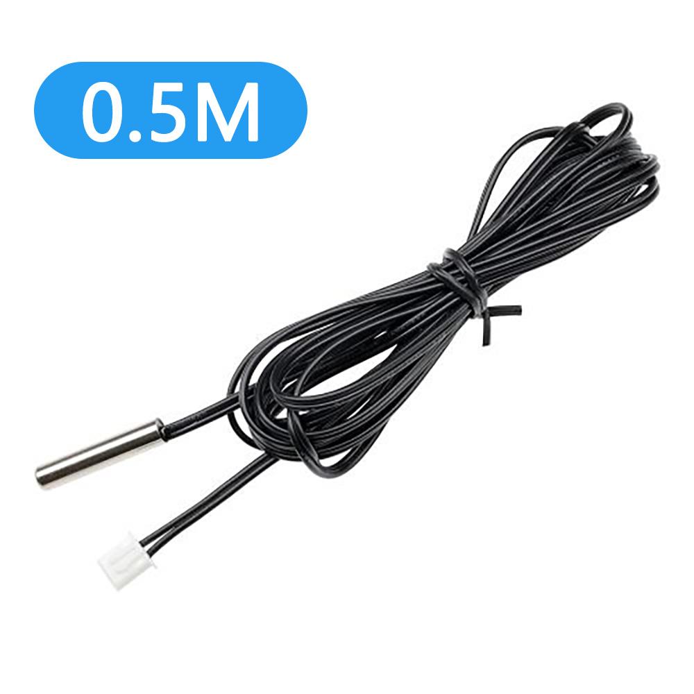 Ntc 10K 1% 3950 Thermistor Temperature Sensor Waterproof Probe Cable For Arduino W1209 W1401 30Cm 50Cm 1M 2M 3M 5M