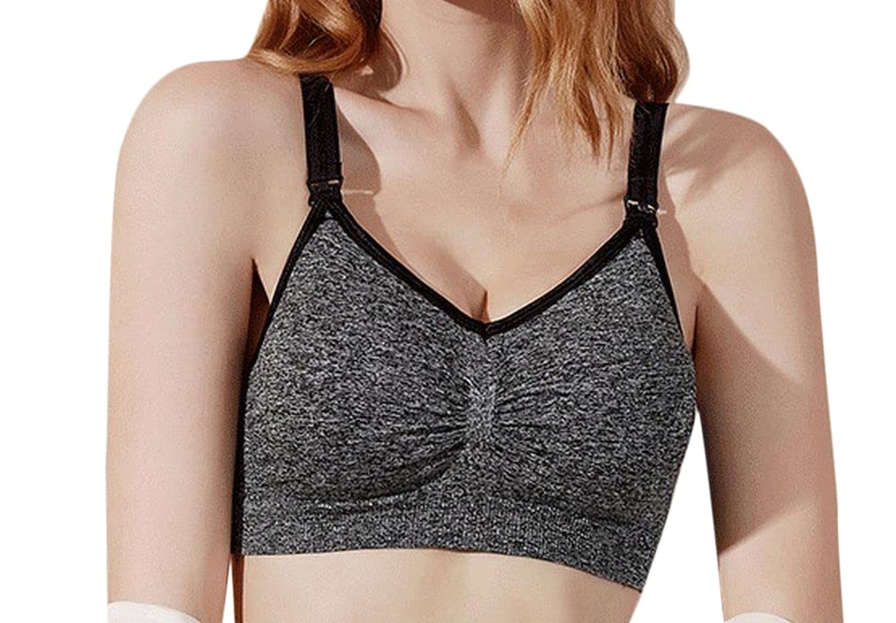 

Plus Nao Maternity Nursing Open Size Black Bra, Bra, Strap, Women s, Underwear, 3-Tier, L,