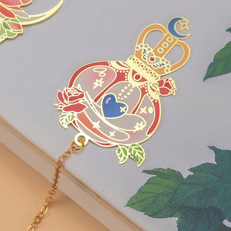 Book Marks Vintage Book Clip Metal Bookmark Creative Tassel Bookmark For Office Supplies Reading Supplies Gift Item