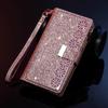 Redmi Note 9 Pro/K30/8A Leather Wallet Case with Laser Engraved Nine Card Slots