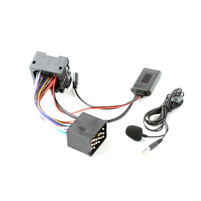 1X Car Bluetooth Microphone Aux In Audio Cable For Bmw E46 3 Series 2002-2006 Cd