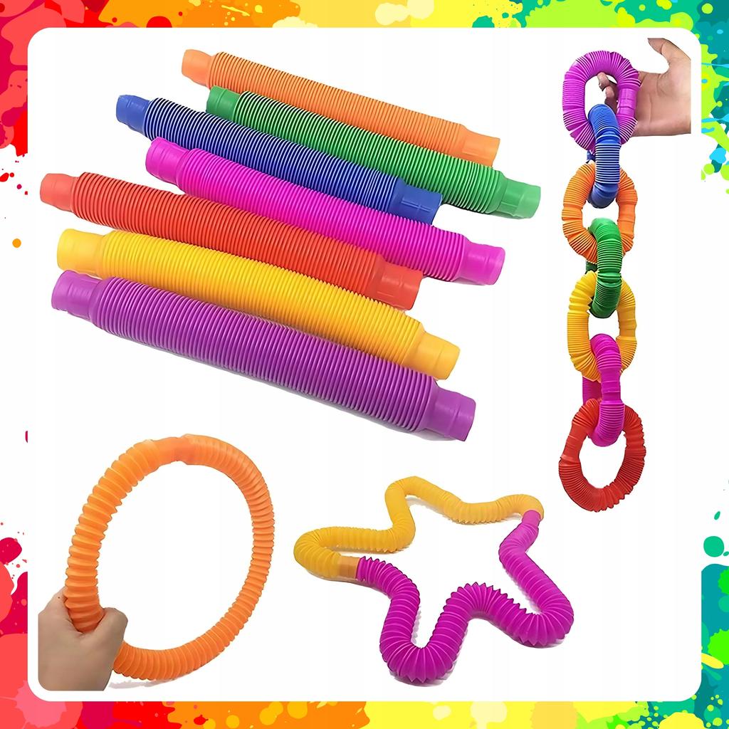 Sensory Tubes Set Educational Tubes Pop Xxl For Children