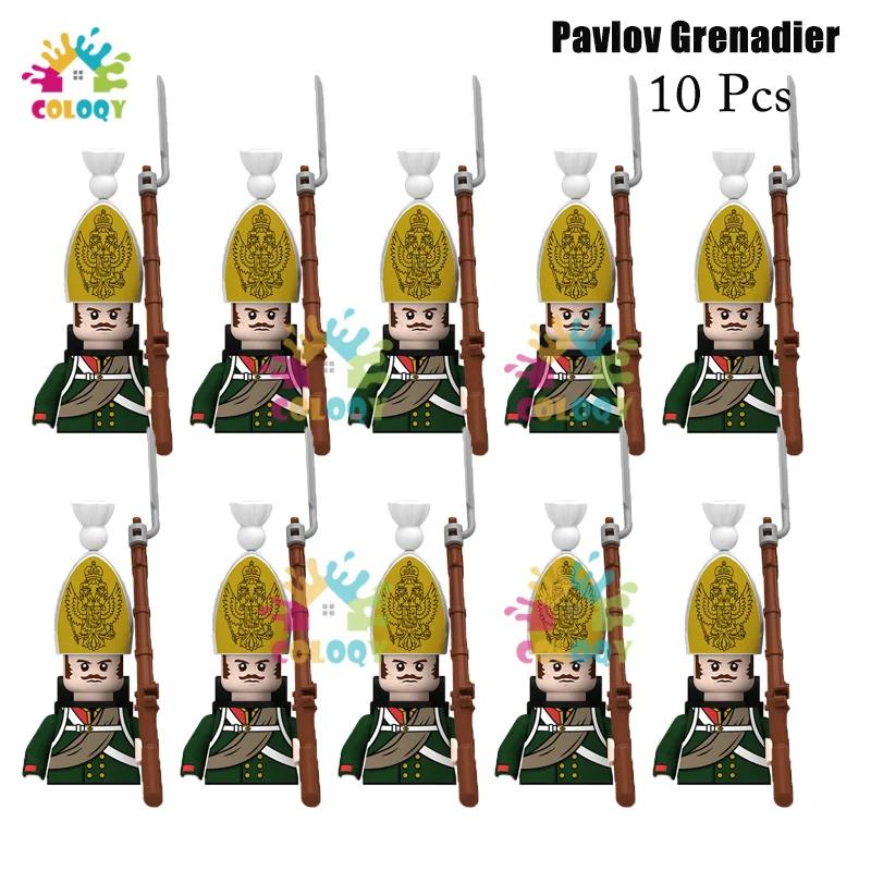 New Kids Toys Napoleonic Wars General Soldier Building Blocks Imperial Navy Mini Action Figures Toys For Kids Birthday Gifts