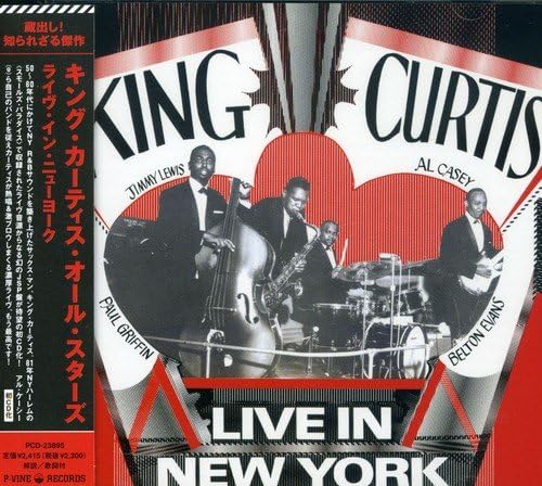 

CD KING CURTIS ALL STARS - Live in New York PCD23895 Япония ObiJazz Б/У