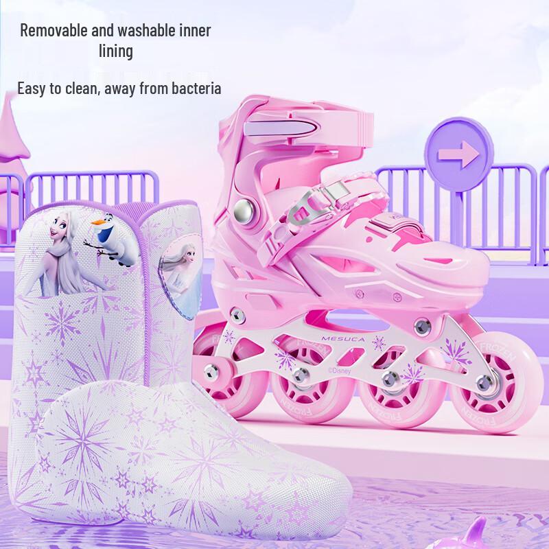 Disney Girls' Beginner Inline Skates Set