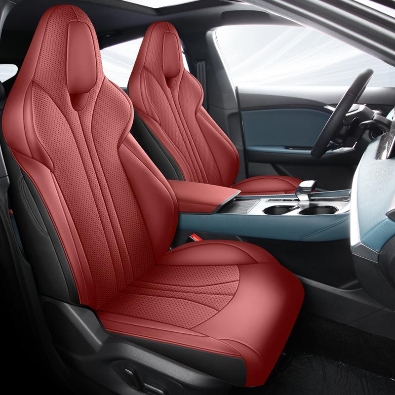 MG7 Full Wrap Leather Seat Cushion Cover - Universal for All Seasons