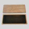 1pc Wooden Drawing Card with Needle 28X12CM Hair Drawing Mat Drawing Mat Hair Holder  for Wig Making