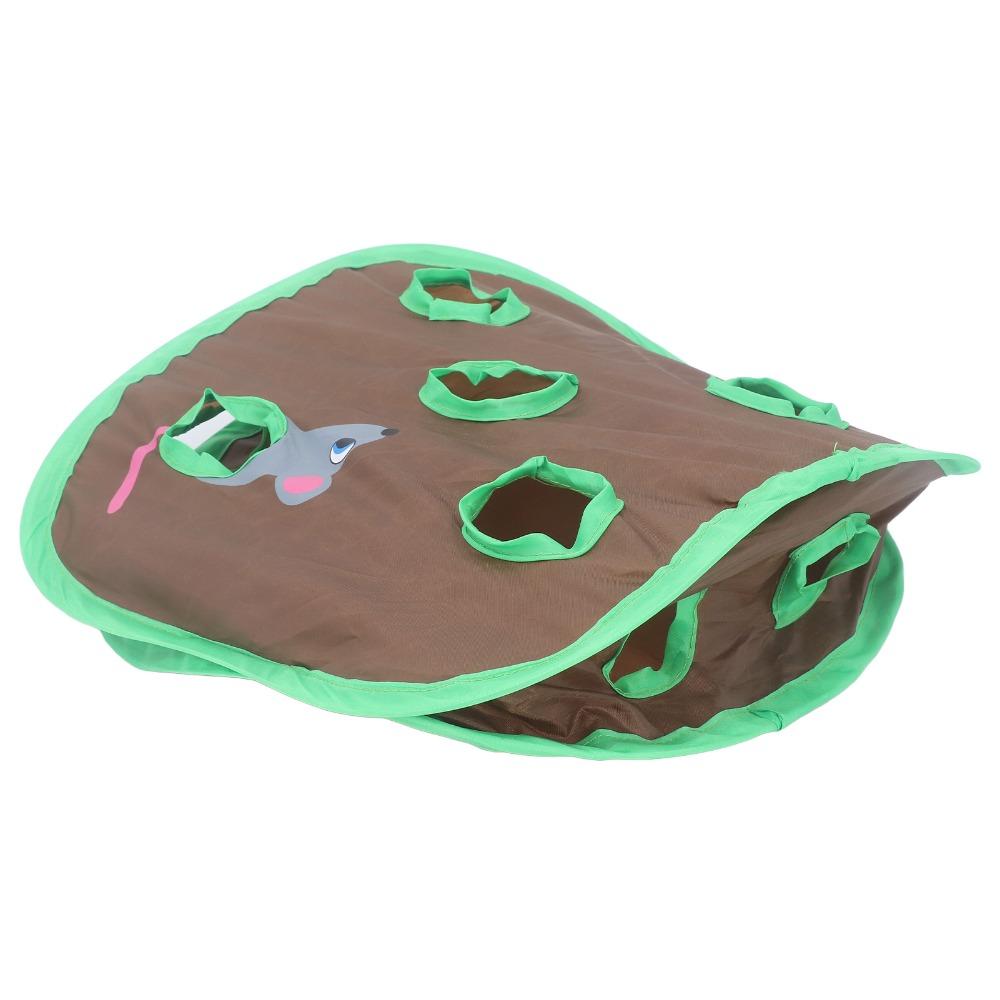 Bell Included Cat Interactive Tunnel Toy Collapsible Foldable Popup Cat Toy Loneliness Reduction