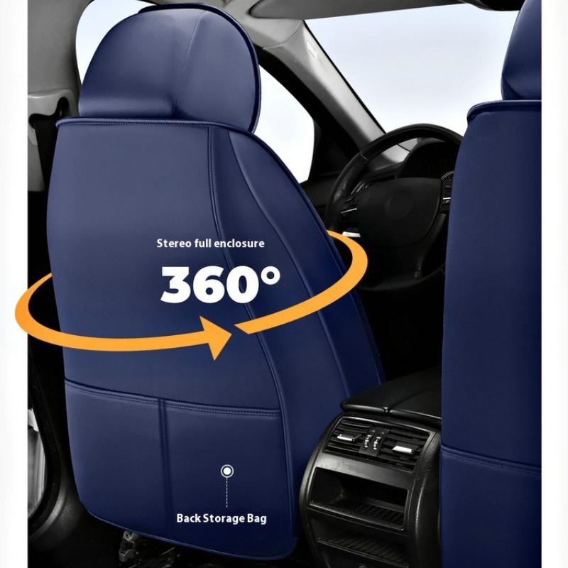 Fashion Universal PU Leather Breathable Car Seat Covers Four Season Universal Fit Most Car SUV Car Accessories