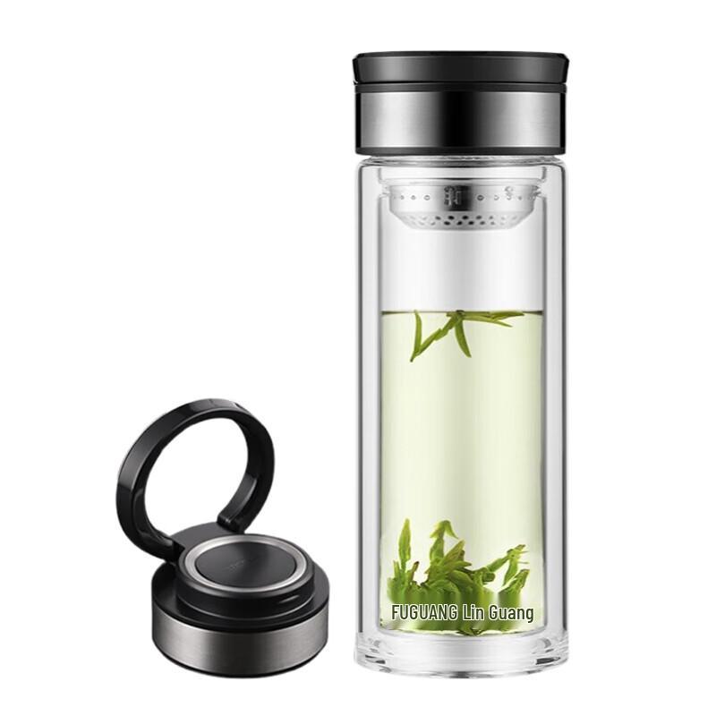 Fuguang Shangyu Double-Layer Glass Mug