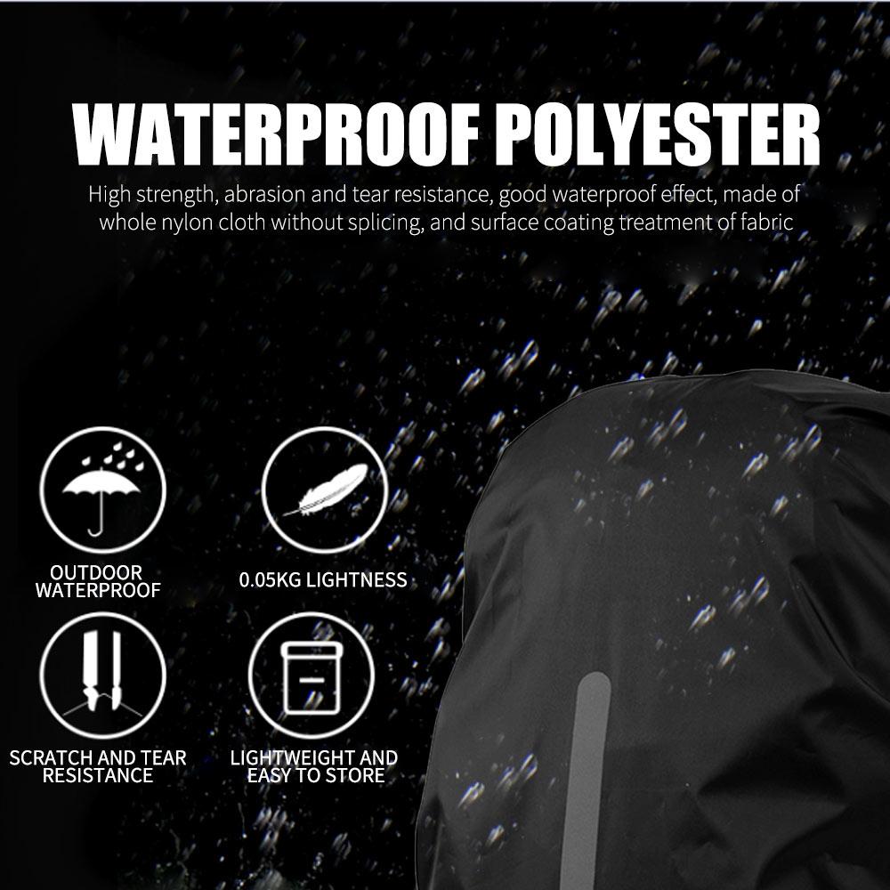 Bags Night Cycling Climbing Bag Backpack Rain Cover Dustproof Cover Reflective Waterproof Cover