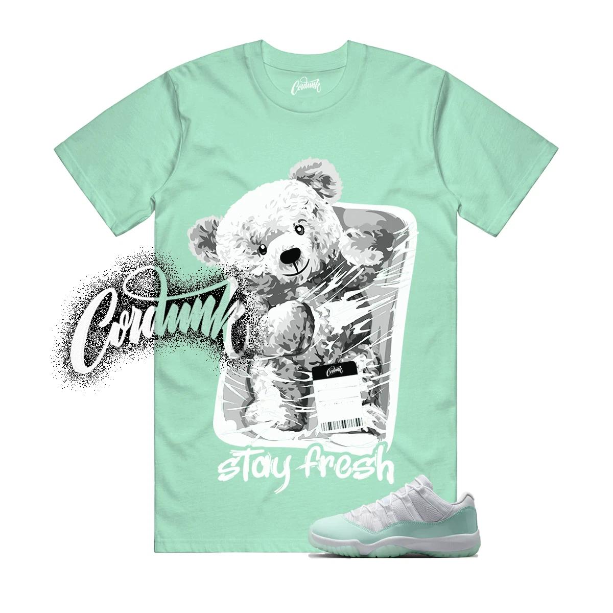 11 Igloo White Mint Green T Shirt Match STAY 100