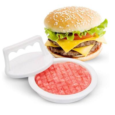 Strumento Pressa Carne Hamburger Fai-da-te Stampini per Hamburger Maker Burger di Carne Stampo Plastica per Alimenti Pressa Hamburger Burger Maker Barbecue
