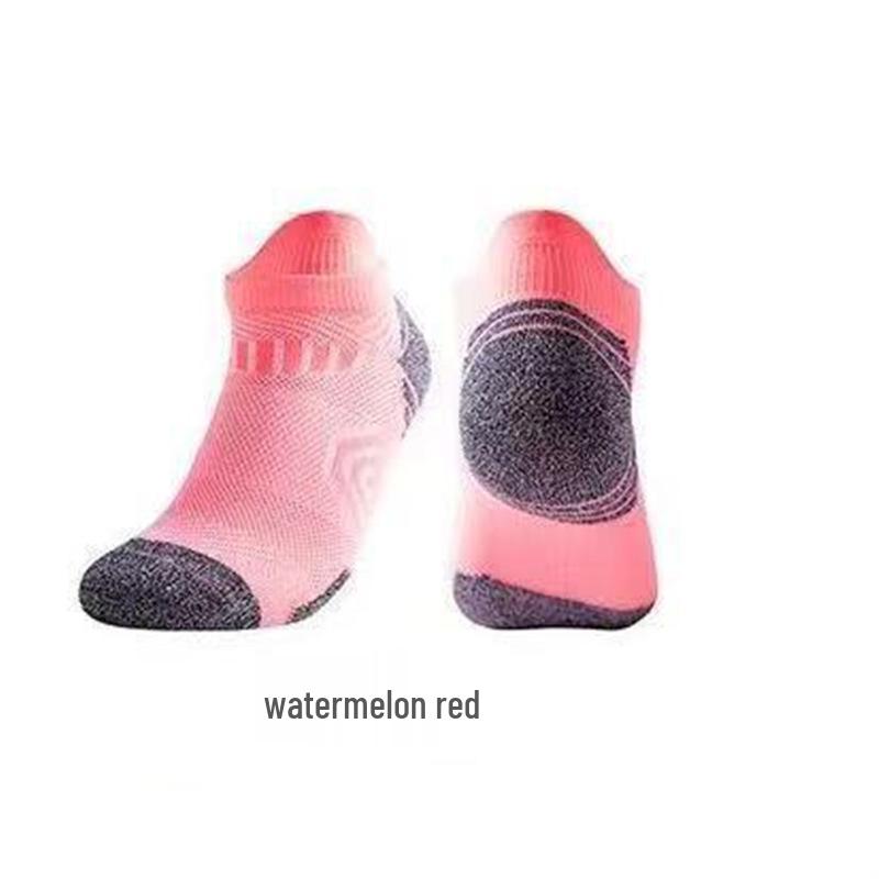 Unisex Colorful Ankle Running Socks - Shock Absorbing, Anti-Abrasion, Four Seasons Fitness Wear