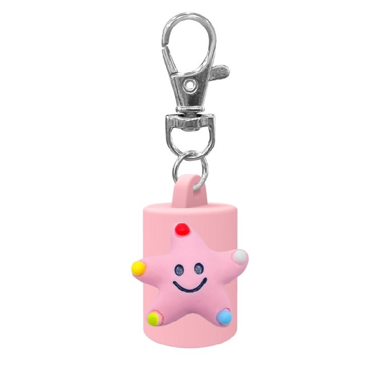 Sturdy Plastic Lipgloss Keychain Accessory Mini Keyring Charm Keychain Attachment For Phone Keys And Bags