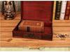 Creative Wooden Desktop Organizer: Space-Saving Chinese Zhua Zhou Storage Box for Books