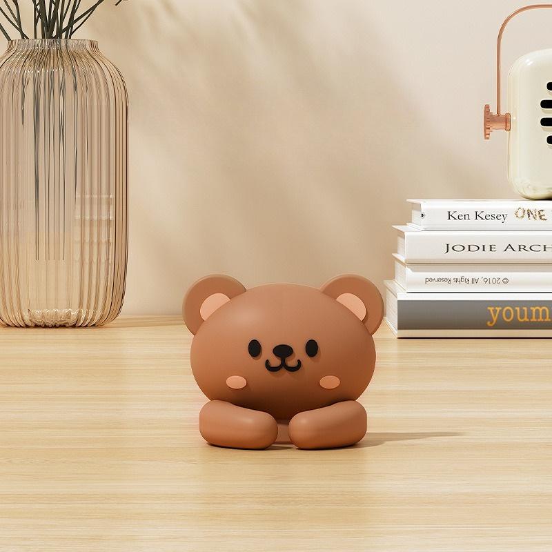 

Cute Animal Cable Clips Set, PVC Cable Organizer, Charging Cable Holder with Protective Cover for Desk and Bedside Table Management - Various Colors