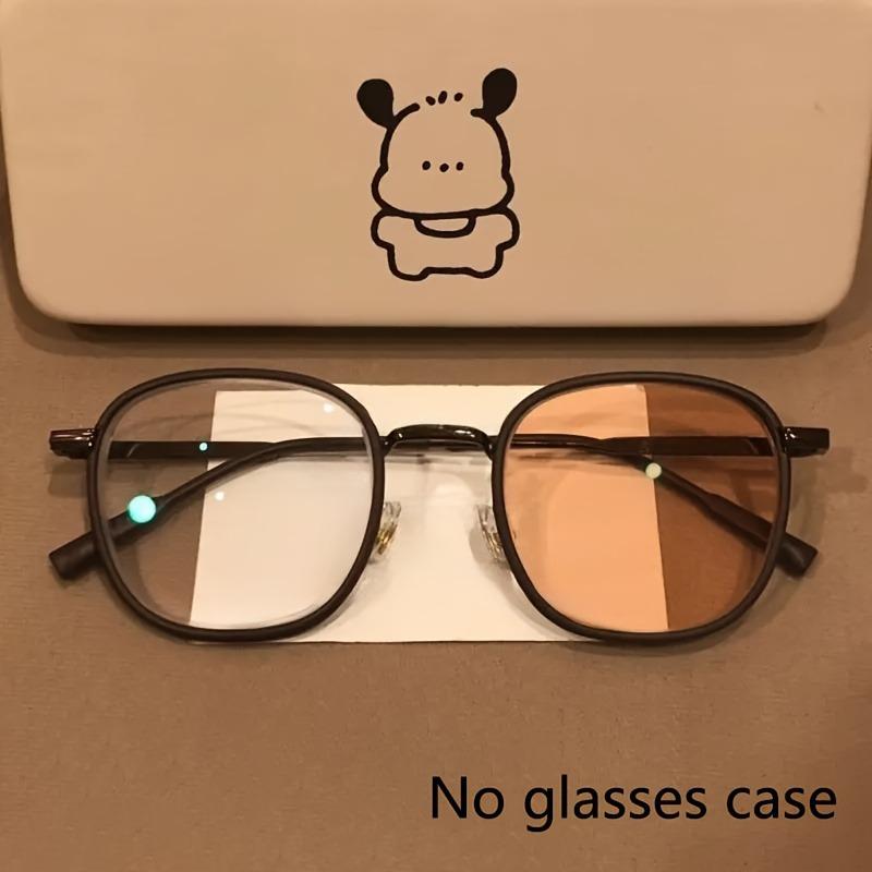 Unisex Students Can Easily Match These High-quality Polygonal Clear Glasses That Protect Against Blue Light