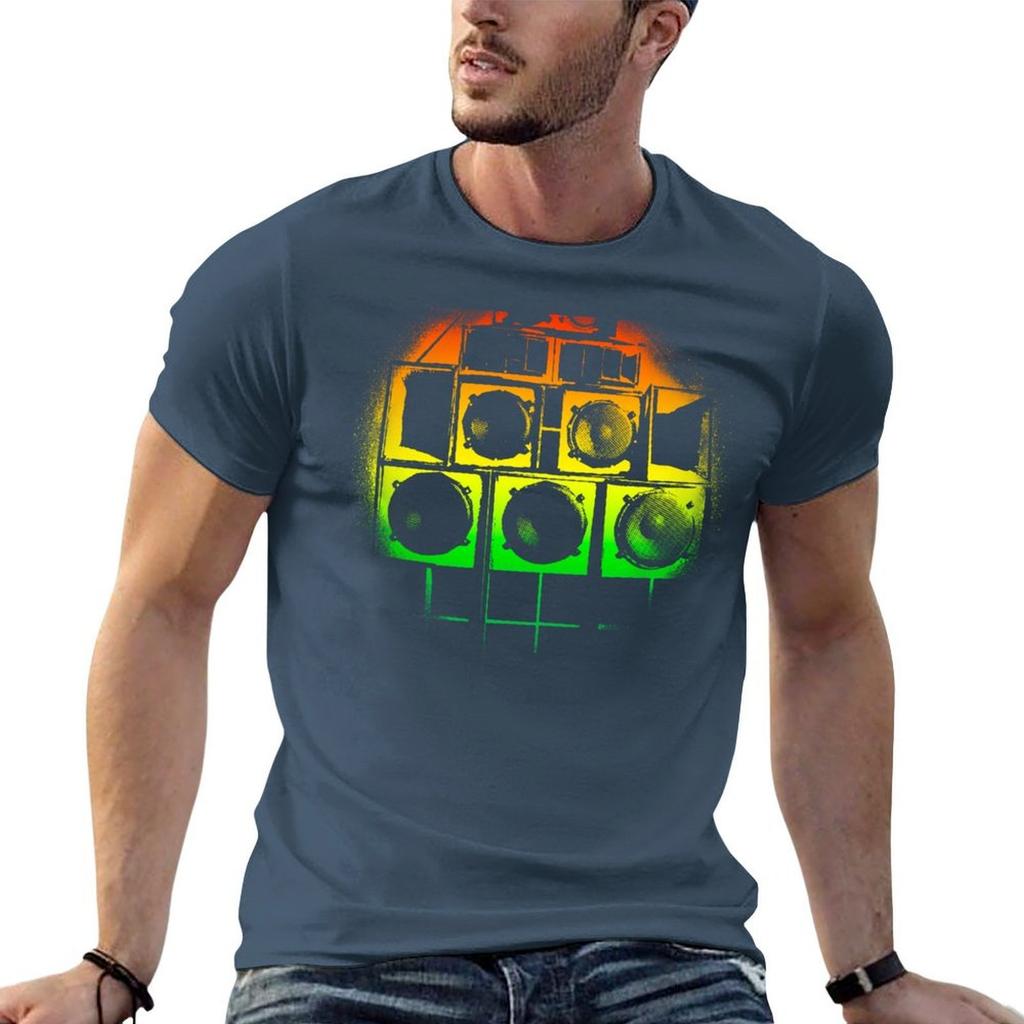 REGGAE SOUNDS TShirt t shirts for man cotton soft man t shirts high quality luxury brand TShirt