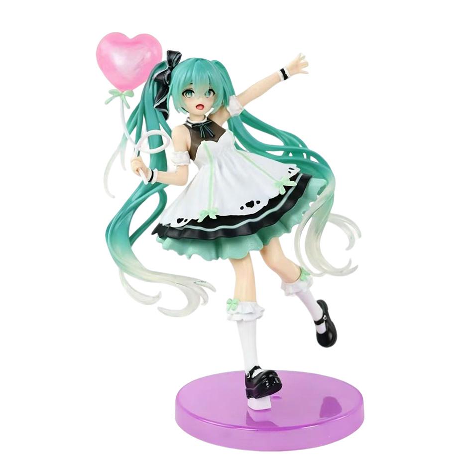 

В наличии Hatsune Miku День Рождения Вечеринка Вер. Amp+ Фигурка 21 см ПВХ Аниме Модель Действия Коллекционные Игрушки Подарок