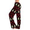 Womens Pajama Pants Sleepwear Casual Drawstring Elastic Waist Pants Comfy Straight Yoga Loose Trousers