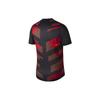 Nike T Shirts Men's Black V Neck Moderate Straight Fit DD9507-010