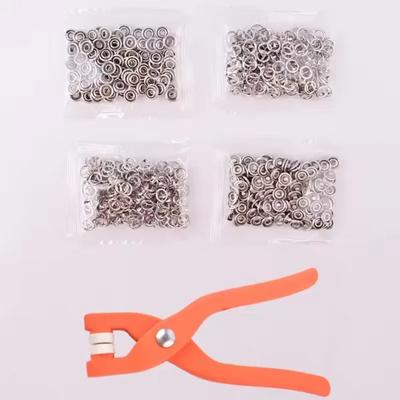 Plier Tool 50pcs Metal Snap Button Thickened Snap Fastener Kit Diy Craft Supplies for Installing Clothes Bag Sewing Accessories