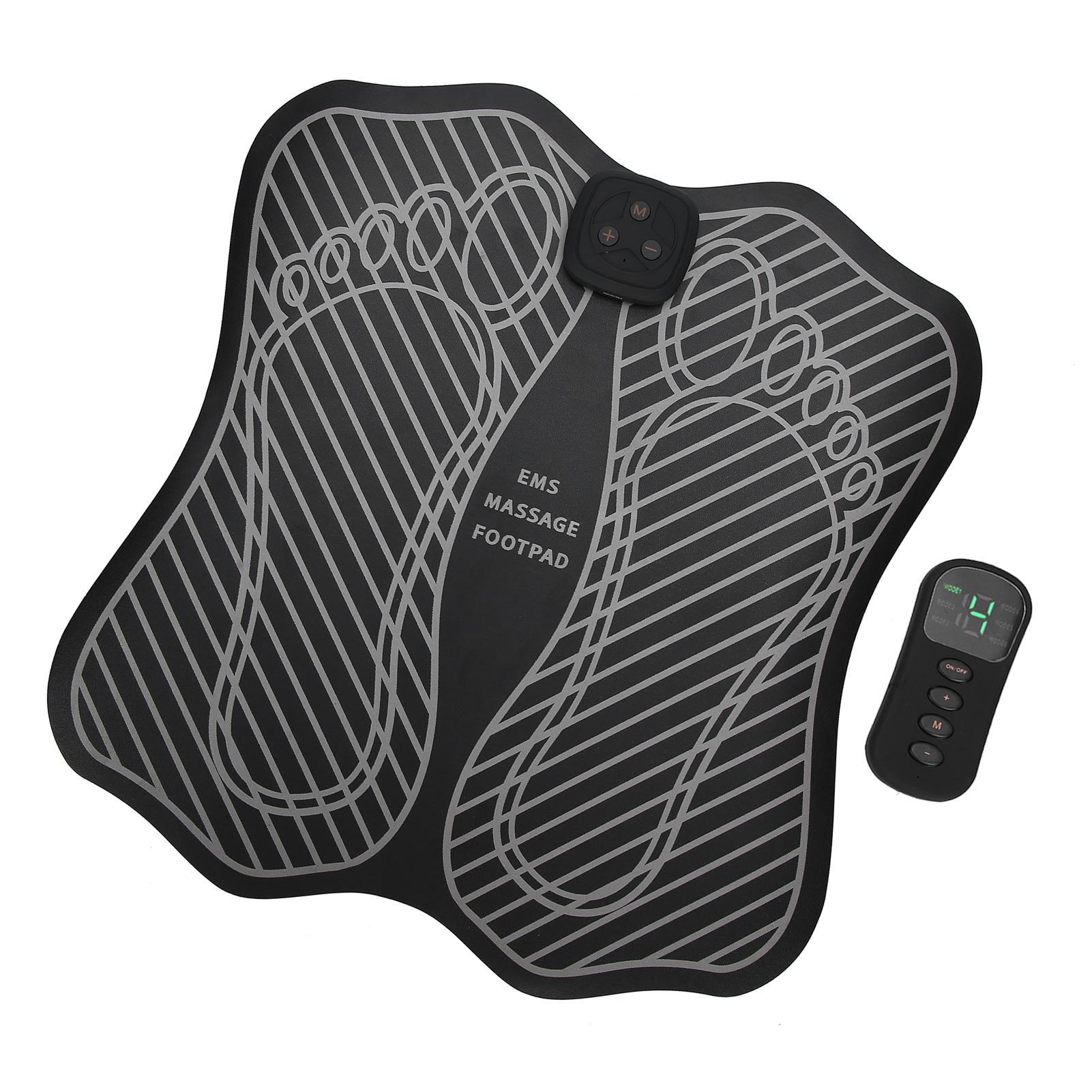 

Массажер для ног EMS, электрический массажный коврик, стимулятор мышц, перезаряжаемая подушка для коррекции фигуры