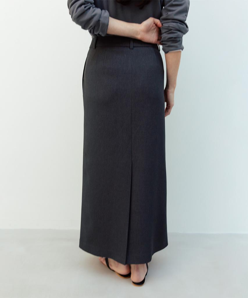 Beullaengkeulumumeon Thea Maxi Skirt_Charcoal