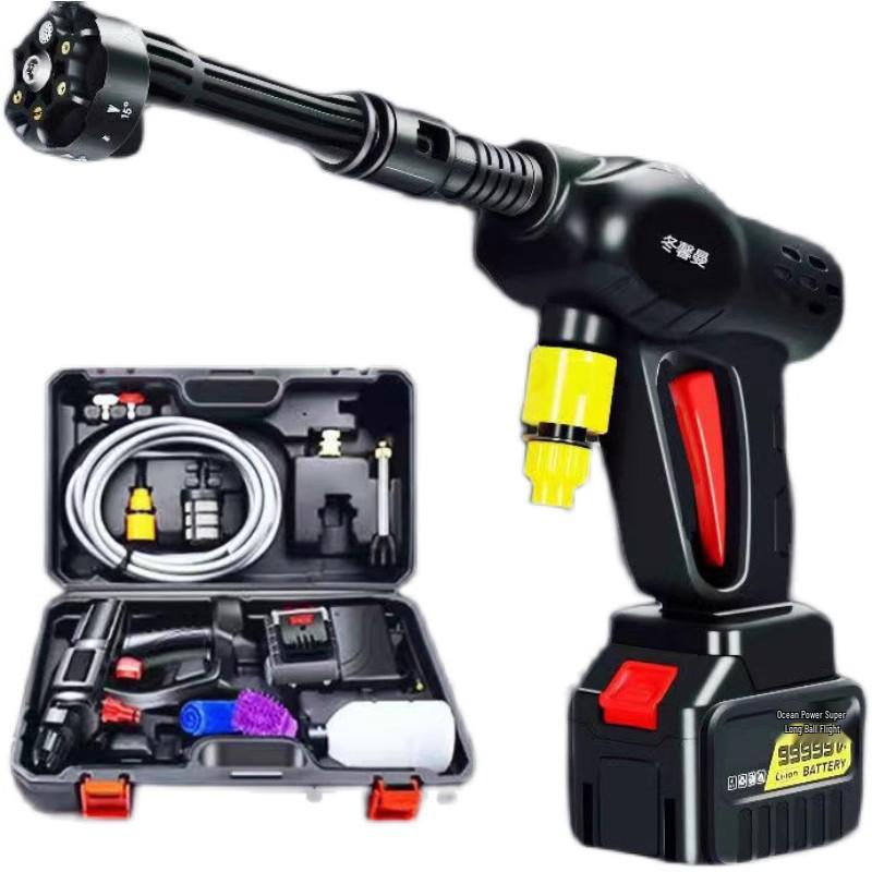 2024 Wireless High-Pressure Car Washer & Disinfection Spray Gun