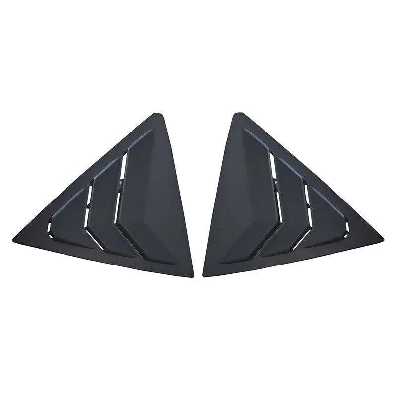 

Для Toyota Corolla 2014 2015 2016 2017 2018 Автомобильные задние жалюзи на окно Боковая крышка-жалюзи Накладка Стикер Вентиляционное отверстие Ковш Углеродное волокно Авто матовый черный