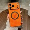 Deer Leather For Magsafe Magnetic Case For iPhone 17 Air 16 16E 15 14 Plus 13 12 11 Pro Max Wireless Charge Shockproof Cover