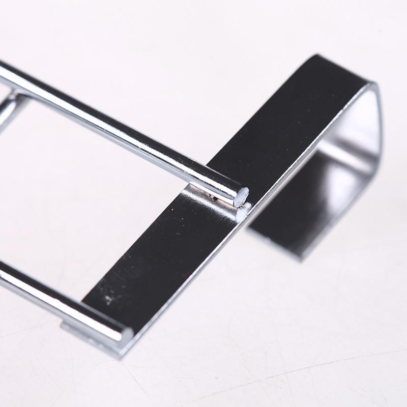 Bolded Stainless Steel Five-hook Cabinet Door Back Type 5-hook Door Head Hanger Coat and Hat Hook