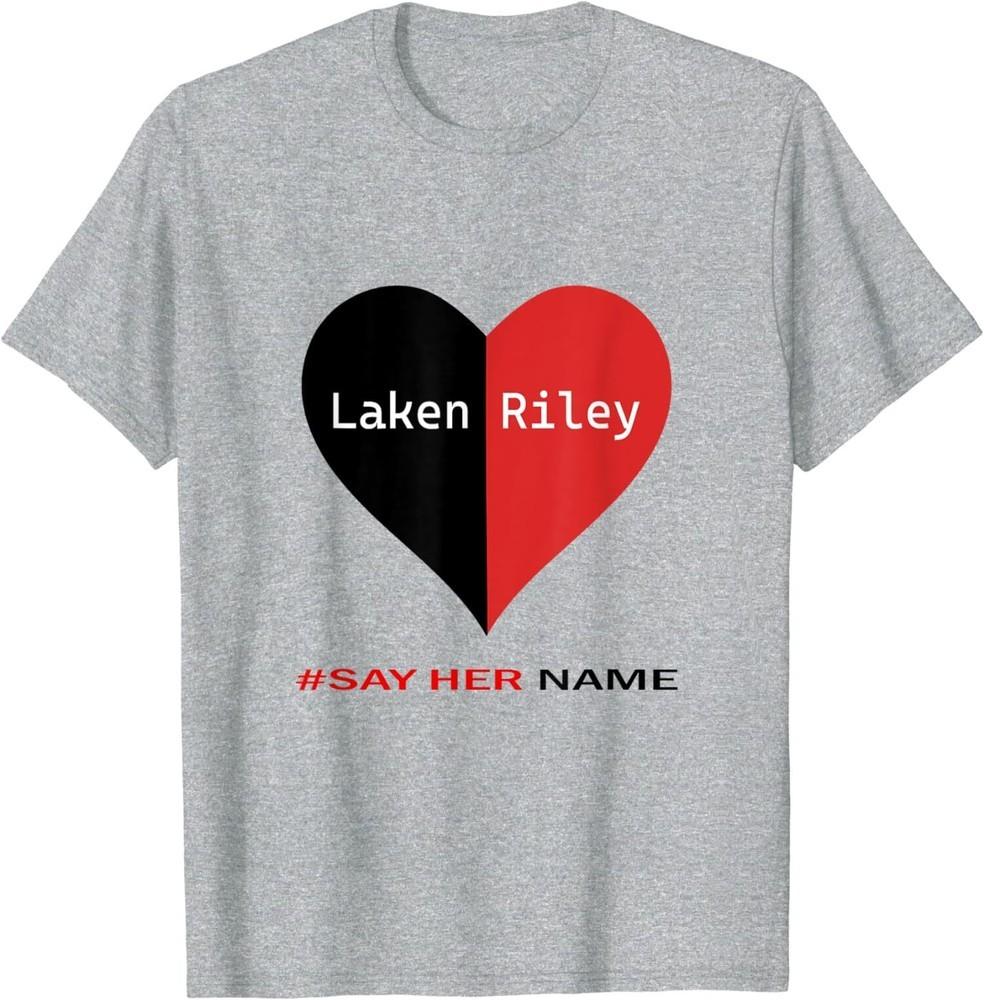 Retro Say Her Laken Riley Say Name Unisex T-Shirt Size S-4XL Unisex T-Shirt XXXXL