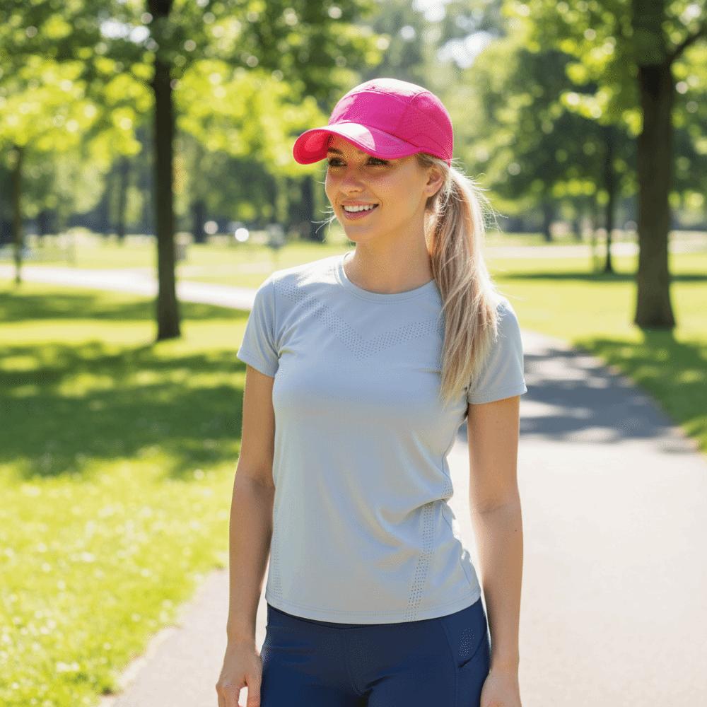 Quick Drying Sports Hat Lightweight Outdoor Hat New Design Visor Cap