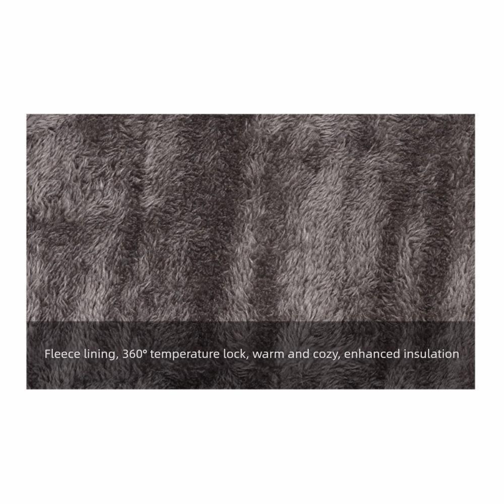 Knitted Soft Ring Scarf Women Men Winter Warm Woolen Yarn Neck Scarves With Plush Outdoor Ski Full Face Mask Collor Muffler