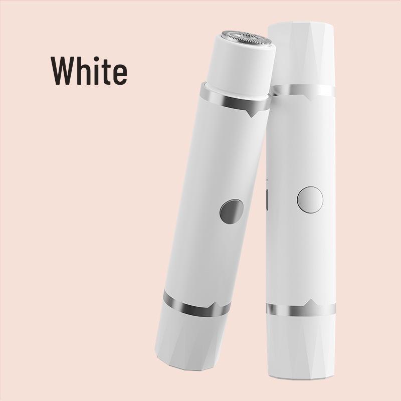 Electric Dual-Head Full Body Depilator and Hair Trimmer for Private Parts, Underarm, and Legs Electric