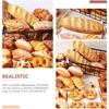 10.6Inch Artificial Bread Loaf,Simulation Bread Fake Bread Model for Kitchen Decoration Photography Props