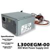 Power Adapter L300EGM 00 TG7YF for Dell 3630 Tower 300W Output with Energy Efficient Technology and Safety Protections